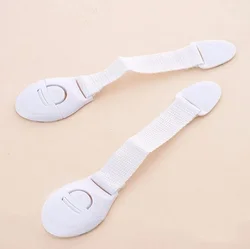 5pcs/Lot Drawer Door Cabinet Cupboard Toilet Safety Locks Baby Kids Safety Care Plastic Locks Straps Infant Baby Protection