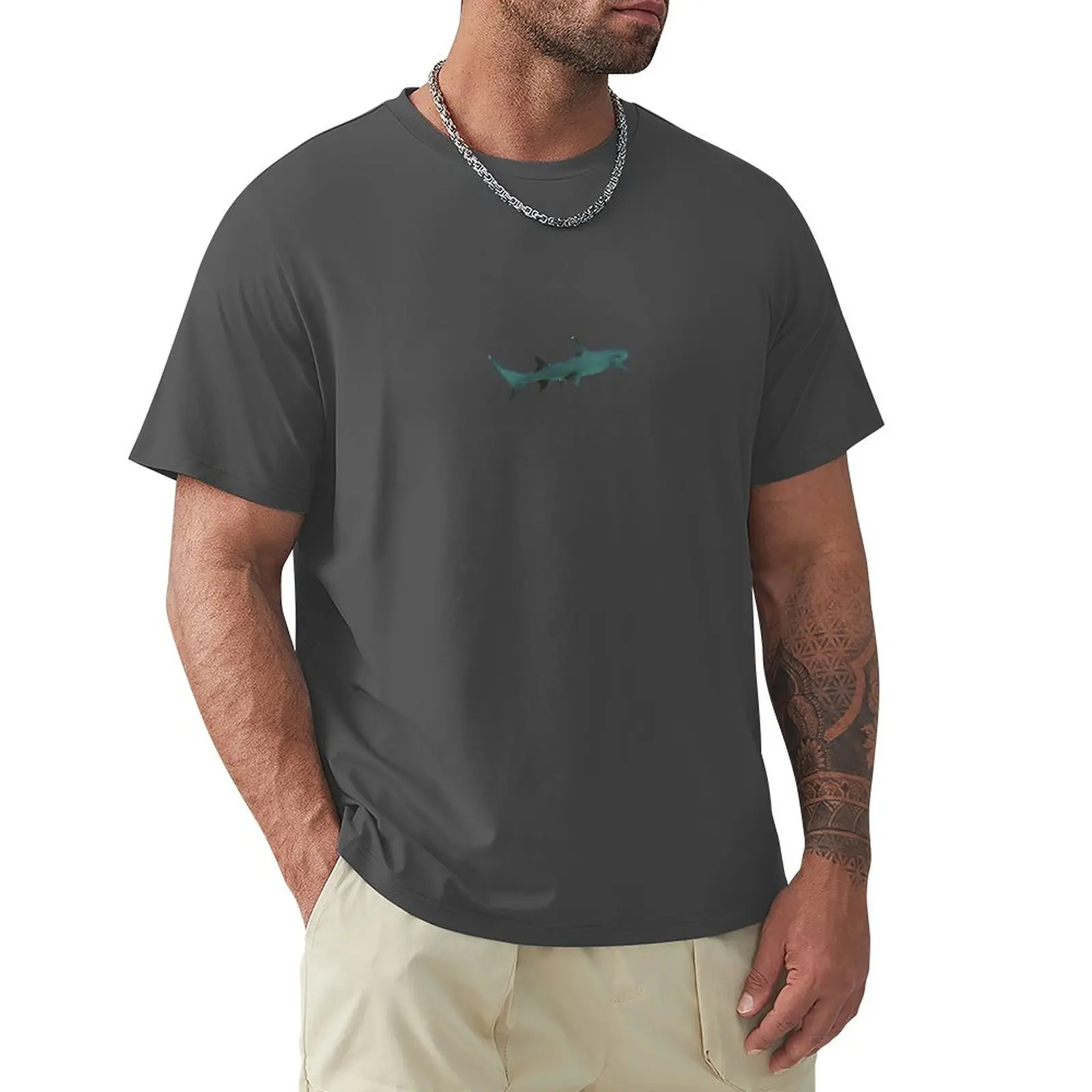 Whitetip Reef Shark T-Shirt boys white t shirts Tee shirt heavyweight t shirts for men