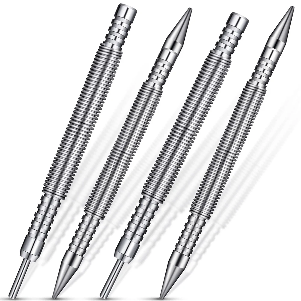 

Nail Set And Hinge Pin Tool Dual Head Nail Punch Hinge Pin Removal Tool Hammerless Spring Punch Set Spring Nail Setter