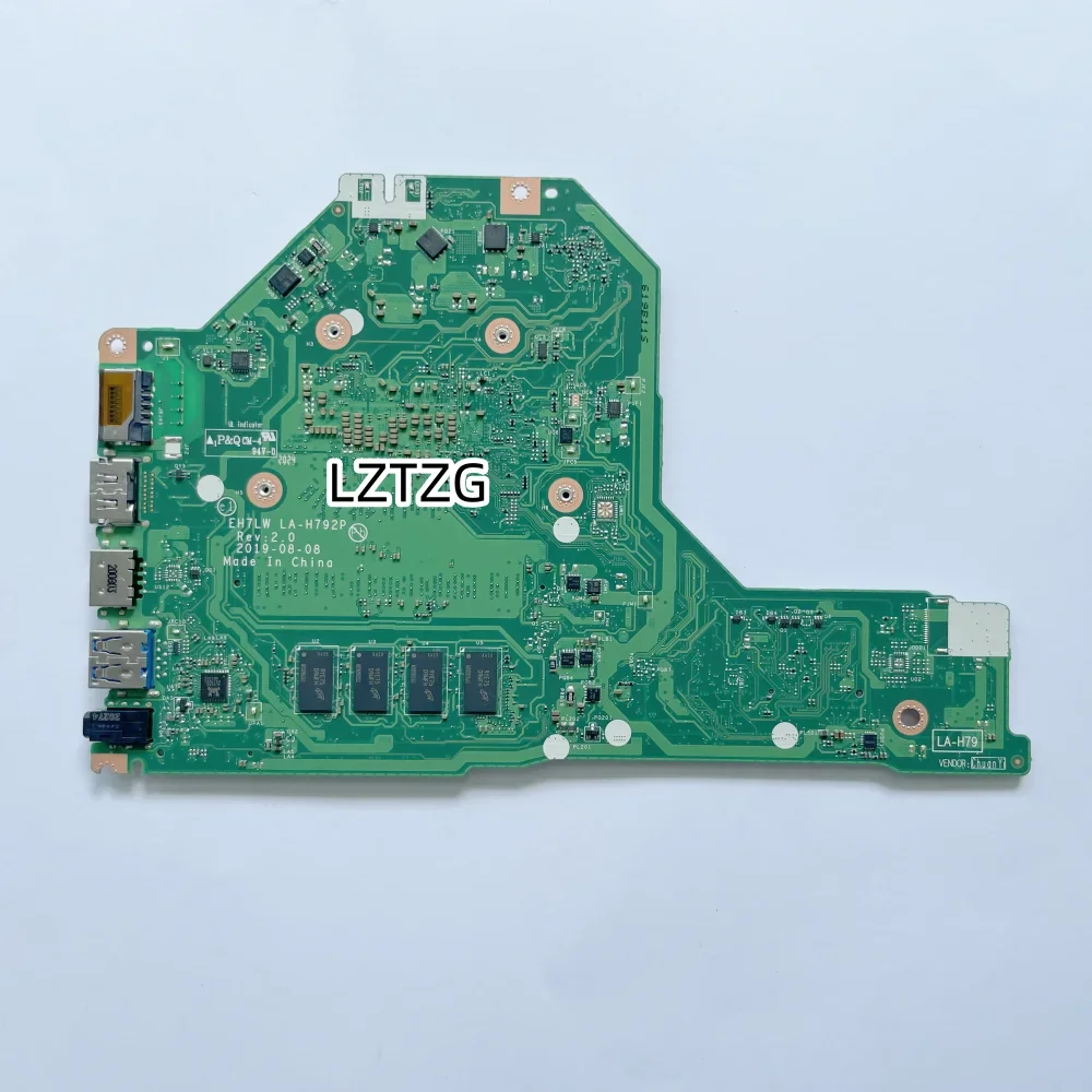 

LA-H792P For Acer Aspire 3 A315-54 A317-51 Laptop Motherboard CPU I5-10210U SRGKY RAM 4G DDR4 NBHM211002