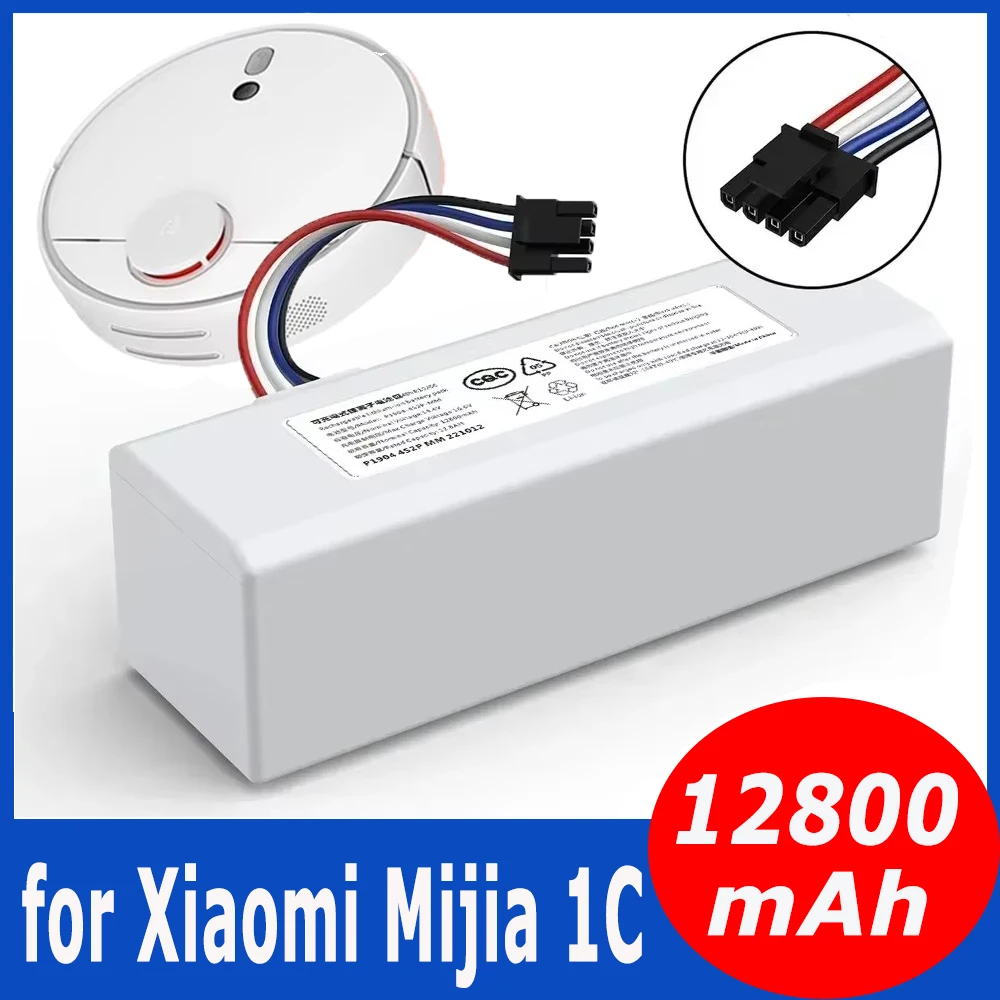 Li ion Battery 14.4V 2600mAh 5600mAh P1904-4S1P-MM For Xiaomi MiJia 1C STYTJ01ZHM Robot Vacuum Cleaner Accessories Original Part