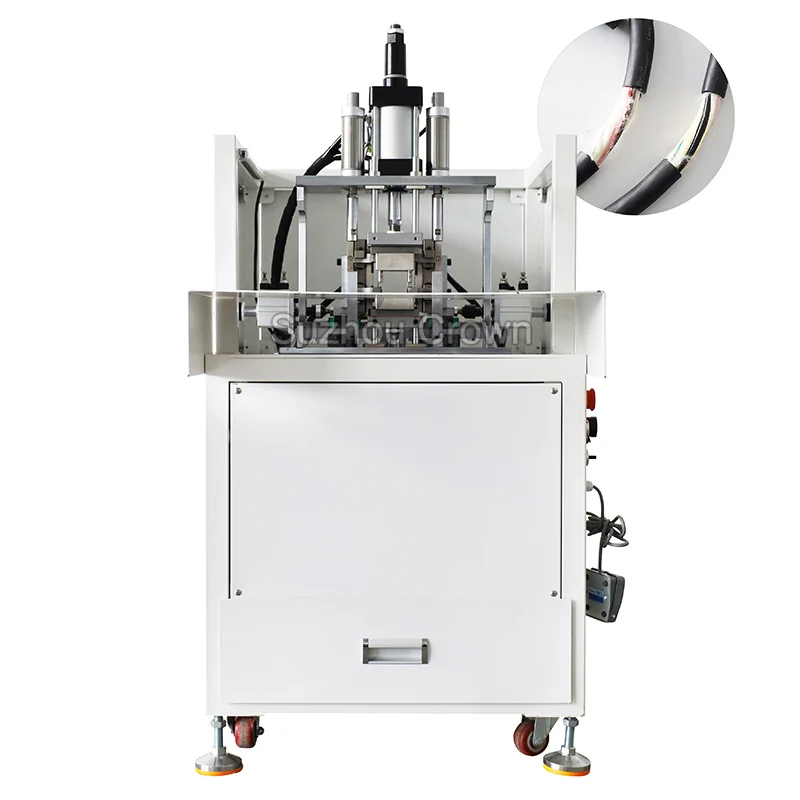 WL-ZBJ02 Semi-automatic Wire Cable Middle Stripping Machine