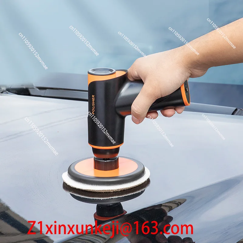 Car Wireless Polishing Machine Small Waxing Artifact Sander Sealing Glaze Scratch Repair All-in-one Machine Polishing Disc