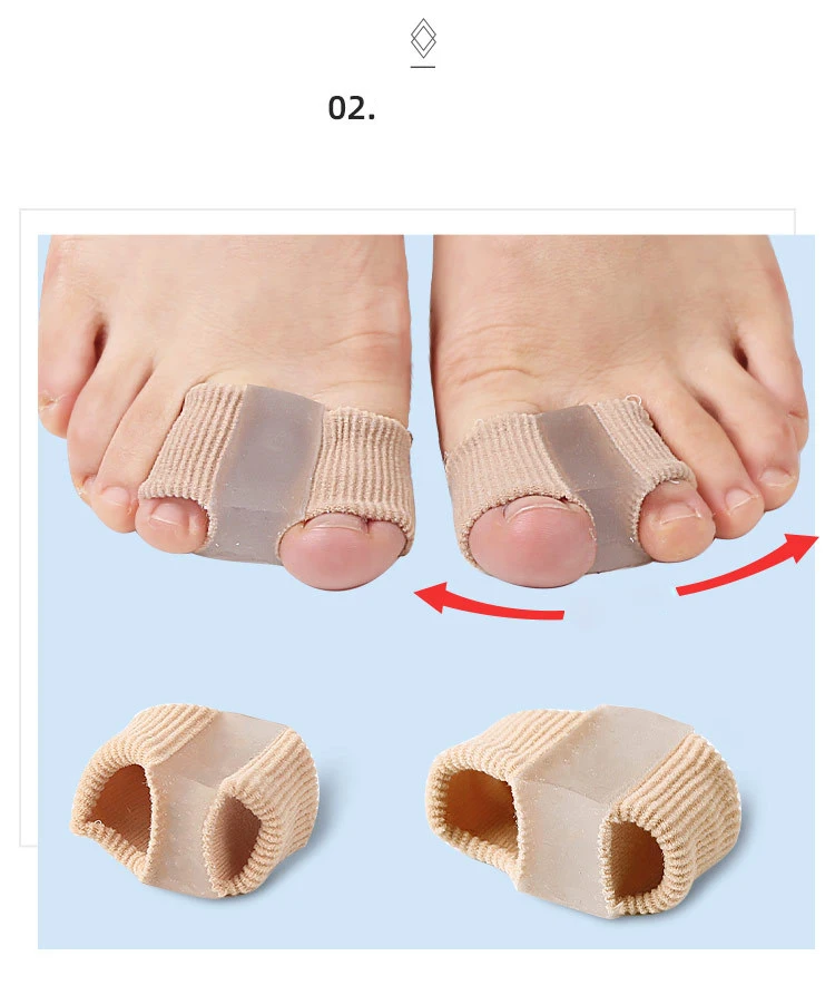Zehenspreizer Hallux Valgus Bunion Corrector Orthesen Nacht Fußpflege Daumen Tägliches Big Bone Tool Pediküre Fußglätter – Detail 5