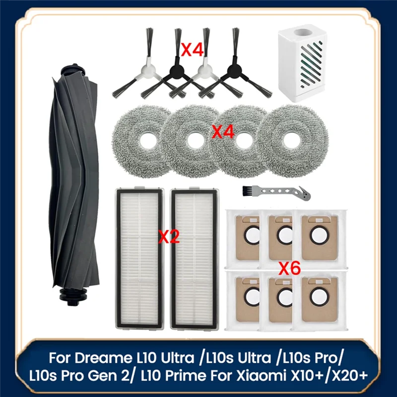 For Dreame L10 Ultra /L10s Ultra /L10s Pro/ L10s Pro Gen 2/ L10 Prime For Xiaomi X10+/X20+ Plus Vacuum Cleaner Parts