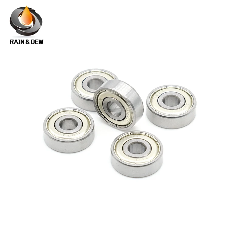 

Miniature High Carbon Steel Bearings 10PCS 623 624 625 626 627 628 629 ZZ Deep Groove Ball Bearing 3D Printer Parts