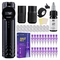 Máquina de tatuaje inalámbrica Mast Archer, pistola de tatuaje rotativa con batería de 3,5mm de carrera de 2000mAh con potente Motor de maquillaje permanente Mcore