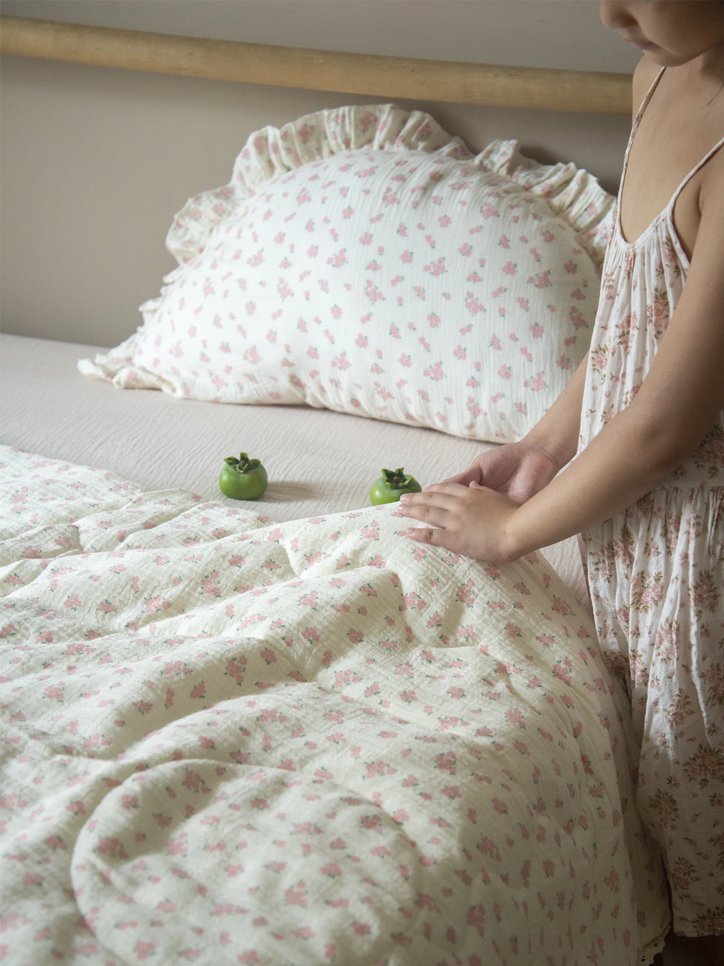 

Children's A-Class Spring Autumn Soybean Fiber Soft Double Layered Fledding hine Waable All Season Comforter