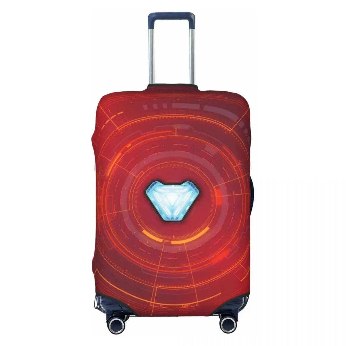 

Custom Iron Man 3D Print Suitcase Cover Holiday Anime Manga Fun Luggage Case Cruise Trip Protection