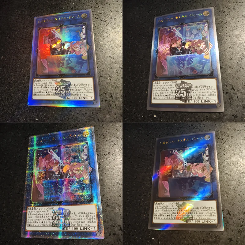 Diy Yu-Gi-Oh! Evil Twin Ki-Sikil Deal Flash Card Anime Game Collection Card Signature Card Commemorative Card Christmas Gift