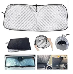 Portable Sunshading for SUZUKI Jimny JB64 JB74 JC74 Windshield Sunshade Insulation Pad 3/5 Door 2019 2021 2022 2023 2024 2025