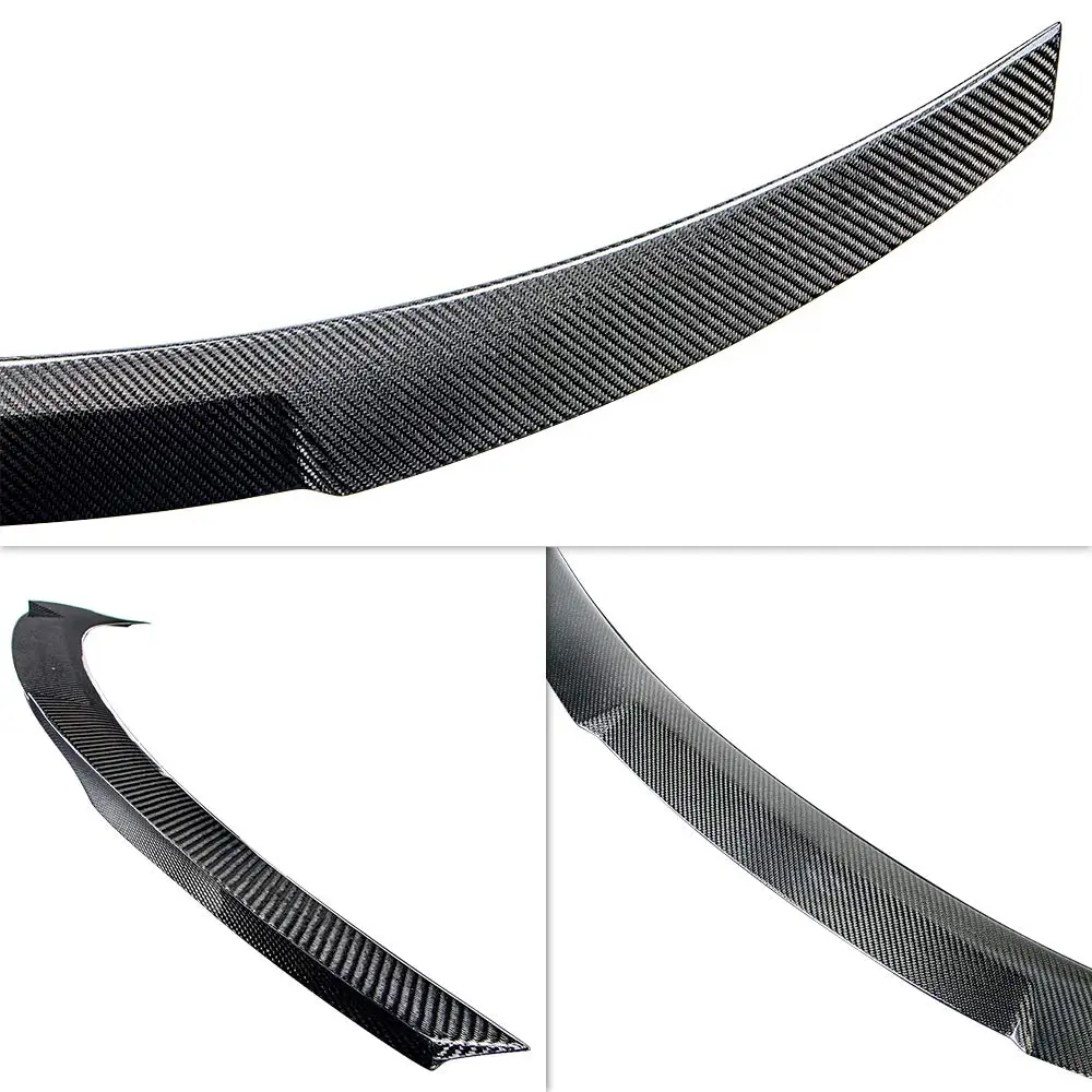 Picture 6: Hot-selling Hatchback Sportback Carbon Fiber Rear Bumper Trunk Spoiler Rear Wing for Audi A3 Sline S3 2013 2014 2015 2016-2020