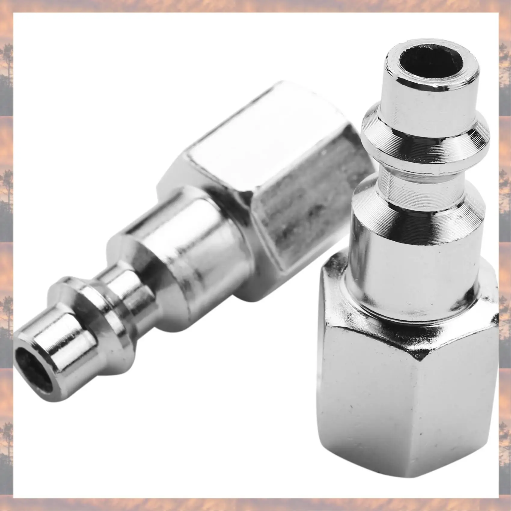 2025 Trend 14Pcs Air Line Hose Compressor Fitting 1/4 Inch Bsp Metal Connectors Coupler Male Female Quick Release Set