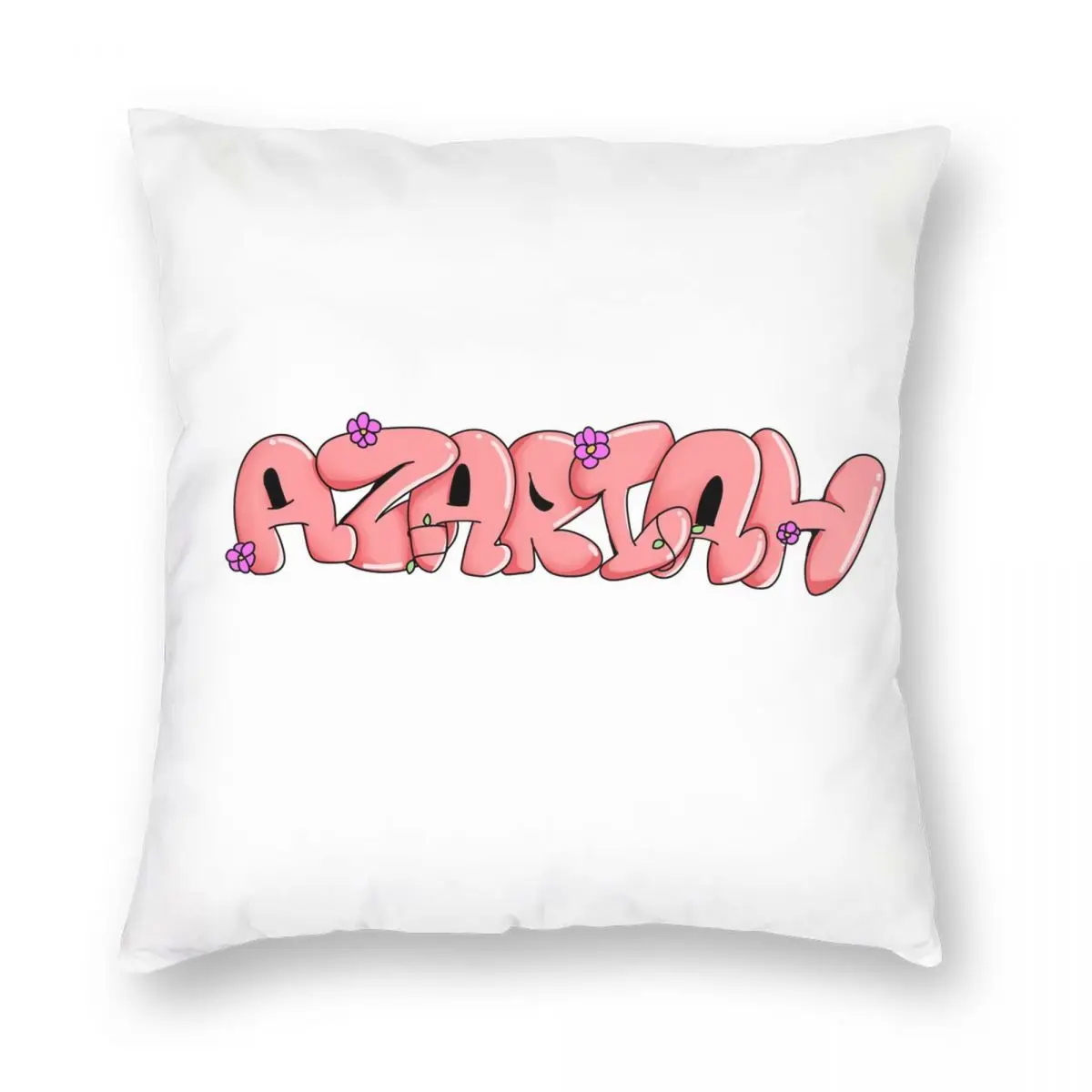 Azariah Pillowcase Polyester Linen Velvet Creative Zip Decor Home Cushion Cover Wholesale 18"