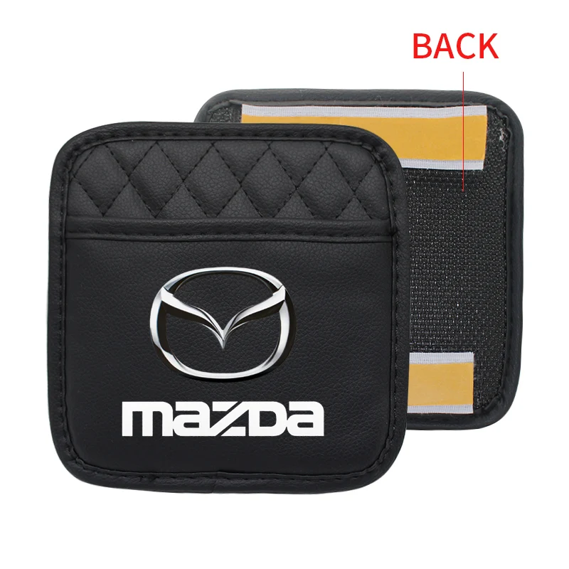 Car Back Seat Storage Bag Phone Keys Organizer For Mazda 3 Alexa CX30 CX-4 CX5 CX-5 CX8 CX-8 CX-30 CX9 CX-9 Accessories Interior