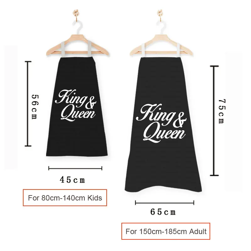 Mr Mrs Kitchen Aprons Couple Waist Bib Apron Household Cleaning Clothing Chef Baking Cooking Accessories Pinafore Wedding Gift