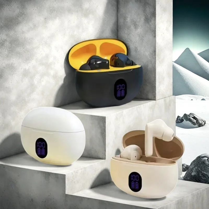 New TWS Wireless Headphones Earphone Bluetooth-compatible 5.3 Waterproof Headset with Mic  Earbuds For all smartphones