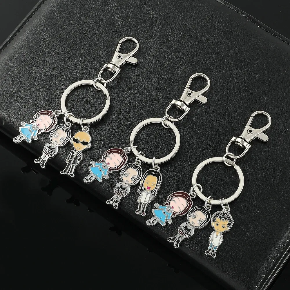 Anime Osaki Nana Takagi Yasushi Takumi Ichinose Honjo Ren Komatsu Nana Cartoon Figure Keychain Keyring Pendant Fans Gift