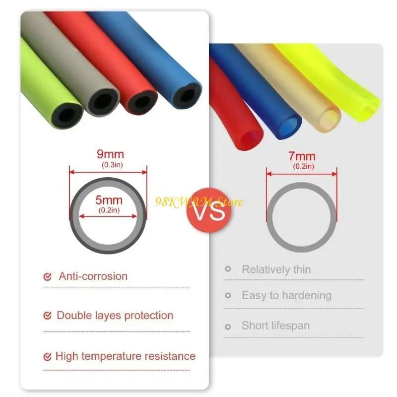 

68UF Scooter ATV Универсальный газо-топливный фильтр бензиново-тручный шланг зажимы для грязного велосипеда