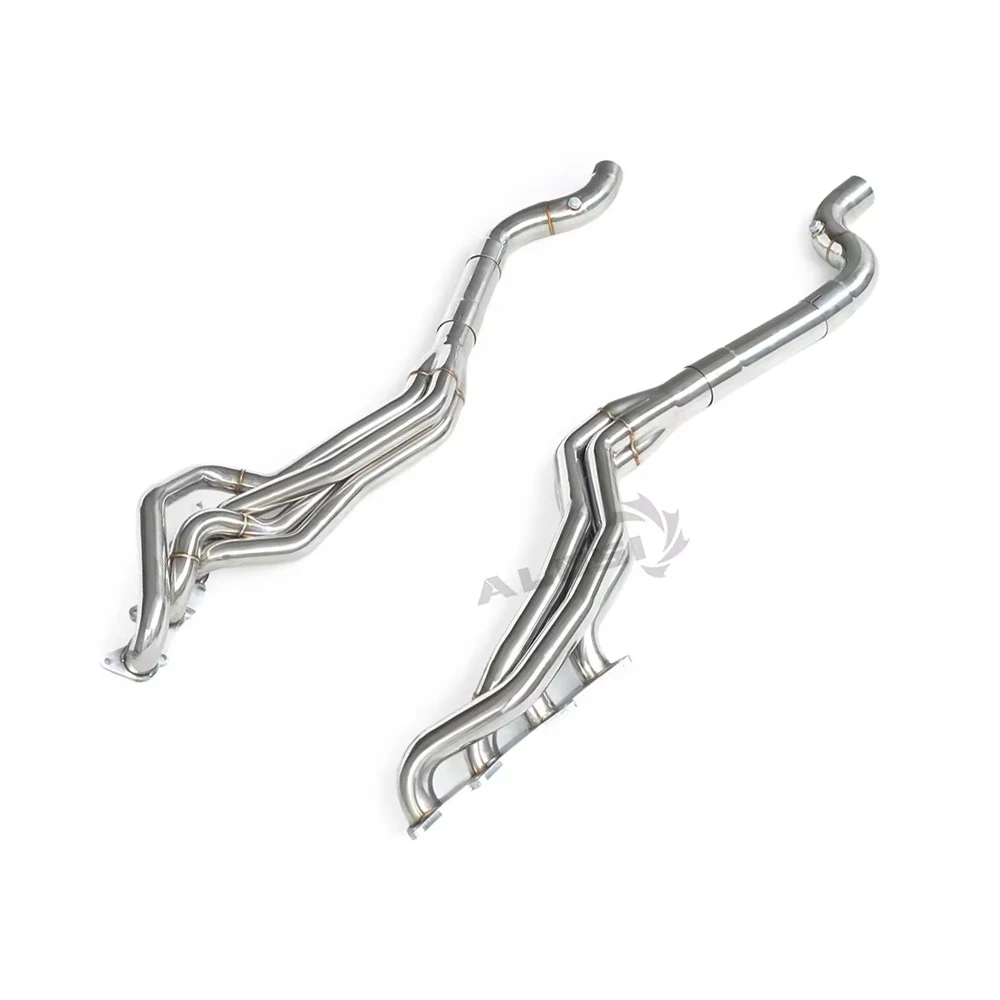 

304 Stainless Steel Exhaust Manifold Downpipe for Ford Mustang 5.0l 2015-2023 Performance Header Racing Enhancement System Pipe