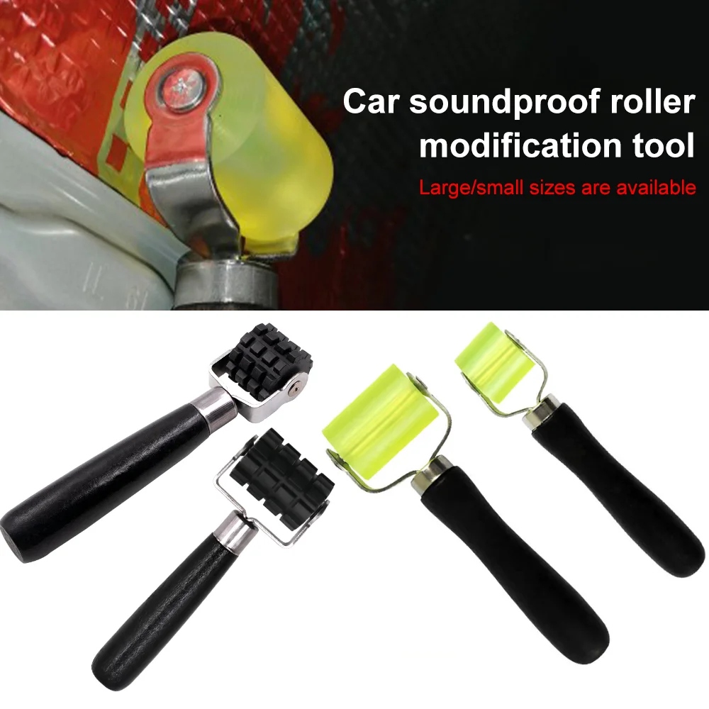 30/50mm Car Sound Deadening Wheel Roller Tool Automotive Soundproofing Sound Deadening Tool Auto Lamination Rollers