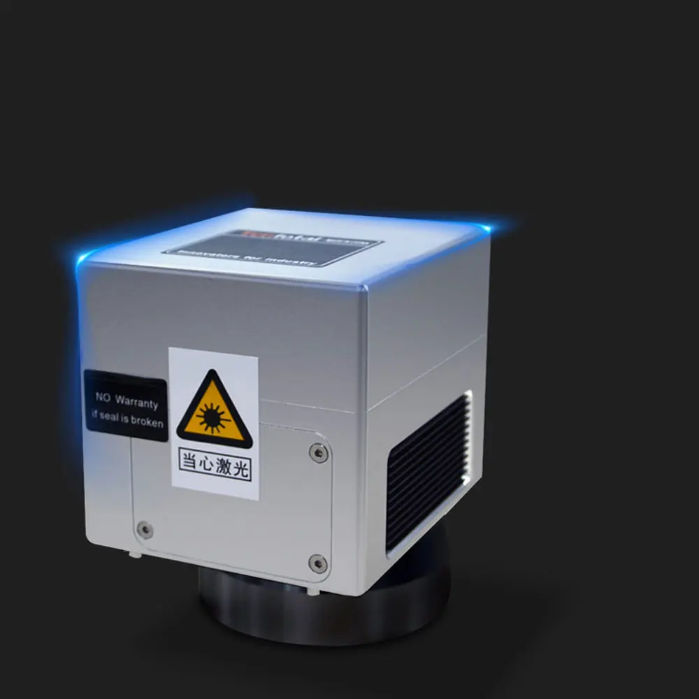 آلة التعليم بليزر الألياف المسح رئيس الألياف Co2 Uv 355 مع تحديد المواقع الضوء الأحمر المزدوج Scan-10 2025 جديد
