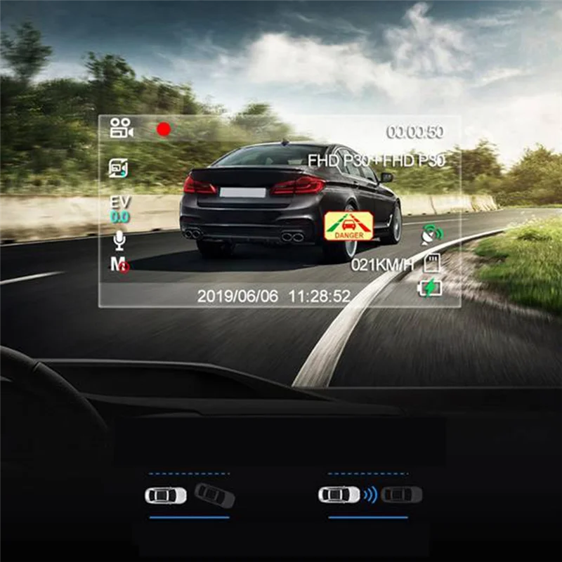 

AT92-Car Driving Camera Car DVR Video Car Dash Cam Parking Car Monitor Car Driving Recorder