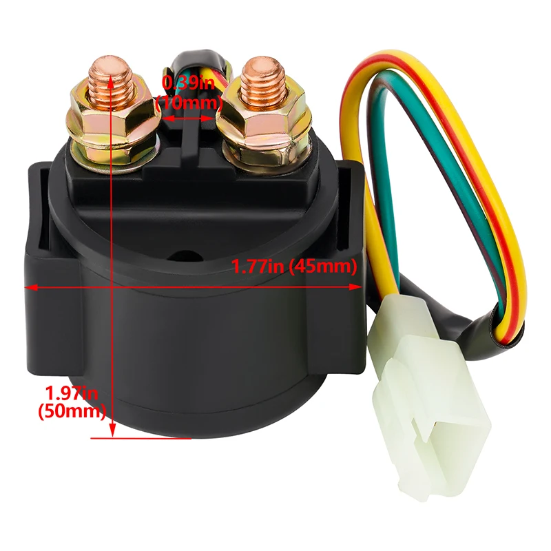 Road Passion Motorcycle Starter Solenoid Relay ignition switch For Honda CB550 CB550F CB550K CB750 CB750F CB750K GL1000 GL1800