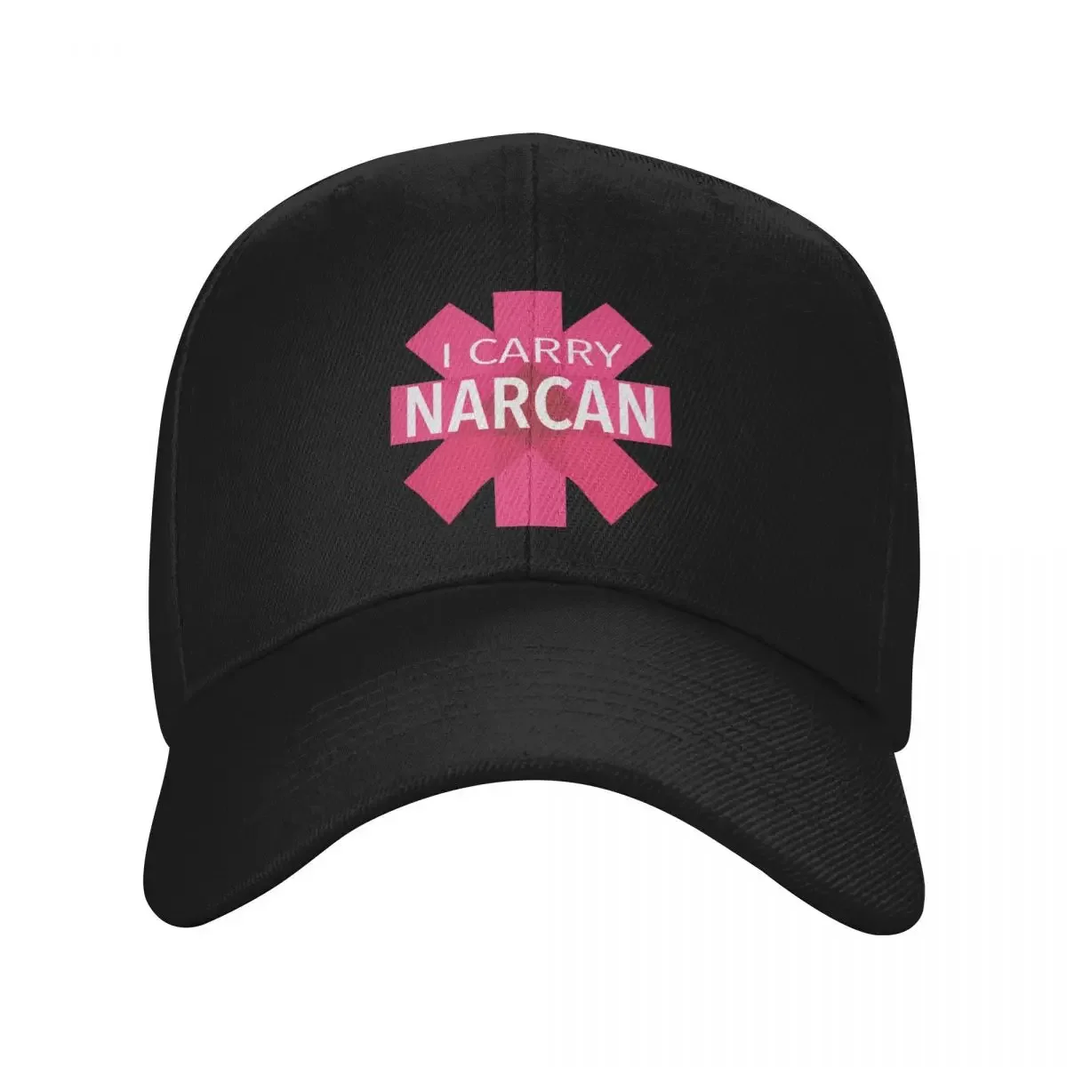 Carry NARCAN — Save a Life! Baseball Cap Hat Man For The Sun Mountaineering Snapback Cap Hat Beach Women's Beach Men's