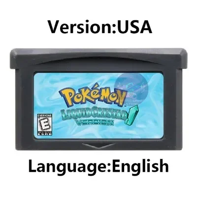 GBA Game Cartridge Pokemon Series Crown Flory Sky Unbound Quetzal geglazuurde Gaia Emerald Legacy videogameconsolekaart