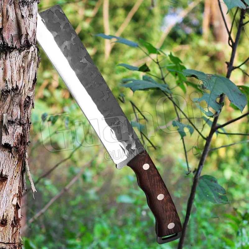 High Hardness Butcher Knife 8 inch Stainless Steel Bone Chopping Knife Thickness 4.7mm Cleaver Meat Knives Knock The Bones