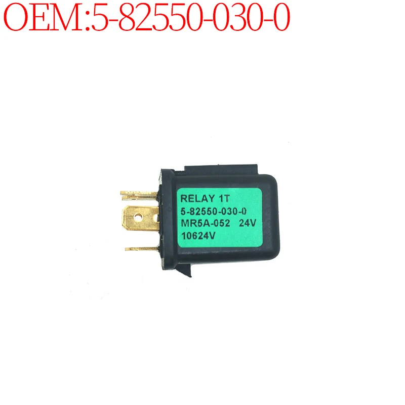 

Запчасти для строительной техники, аксессуары для экскаваторов 5-82550-030-0 5825500300, релейный переключатель (24 В) для двигателя Isuzu 4HK1, новинка