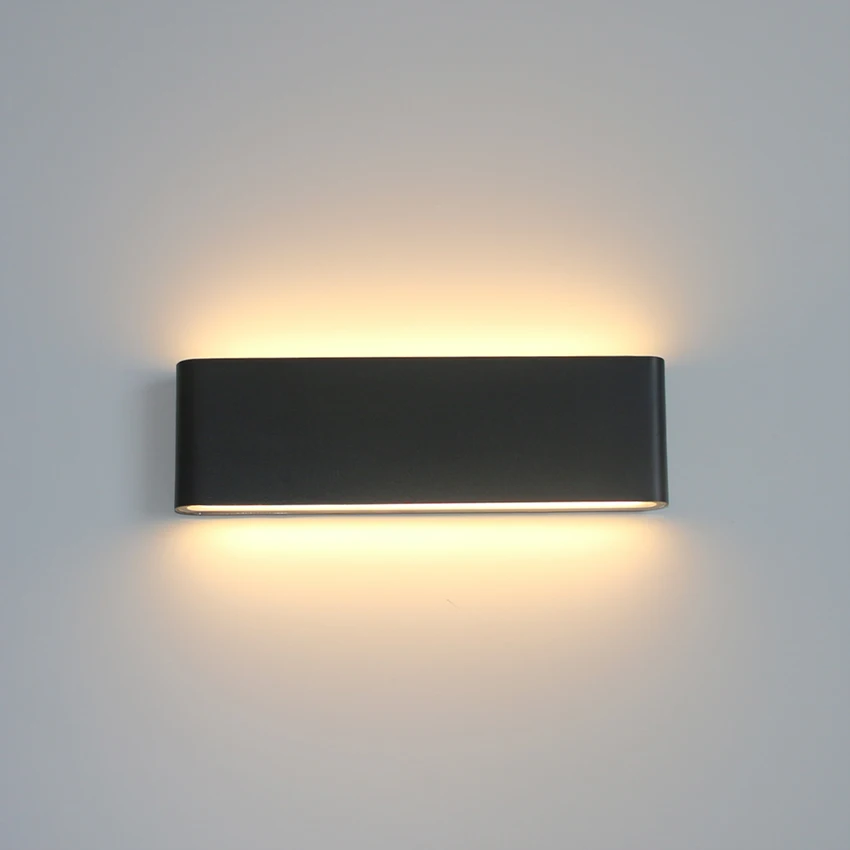 20W LED aluminium IP65 waterdichte buitenwandlamp 30 cm, dubbelzijdige verlichting voor veranda/tuin/garage 110V 2220V