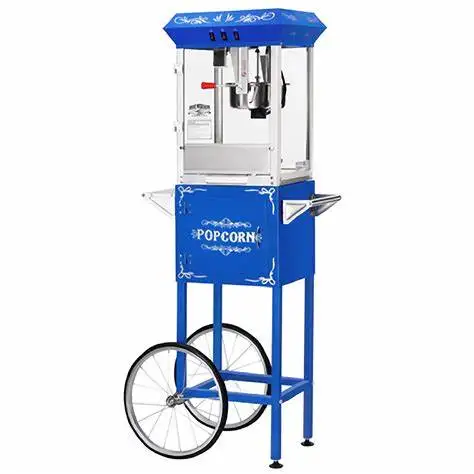 Household Healthy Hot Air Oil Popcorn Machine and Cart Air Accessories