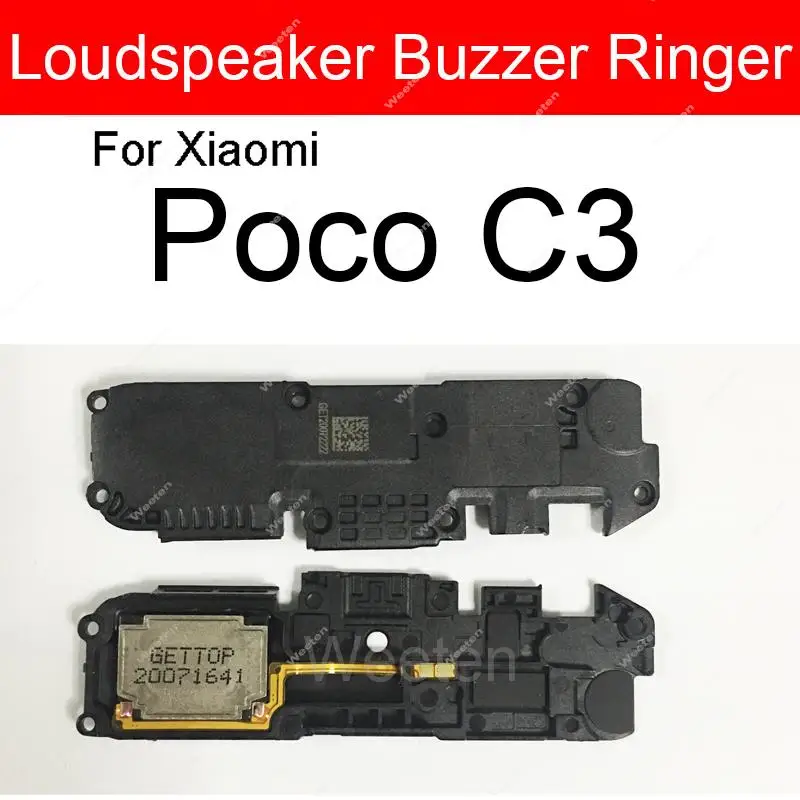 Rear Bottom Loudspeaker Buzzer Ringer Speaker Flex Cable For Xiaomi Pocophone Poco F1 F2 F3 X2 X3 NFC X4 GT M2 M3 M4 Pro 5G C3