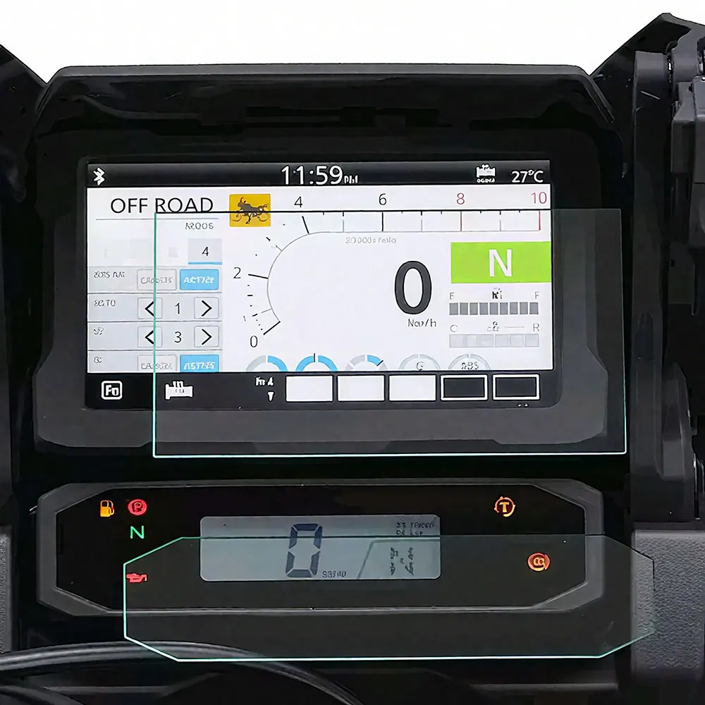 

Motorcycle Screen Cluster Scratch Protection Film Motorcycle Screen Protector Sticker for Honda CRF1100 L Africa Twin 2020