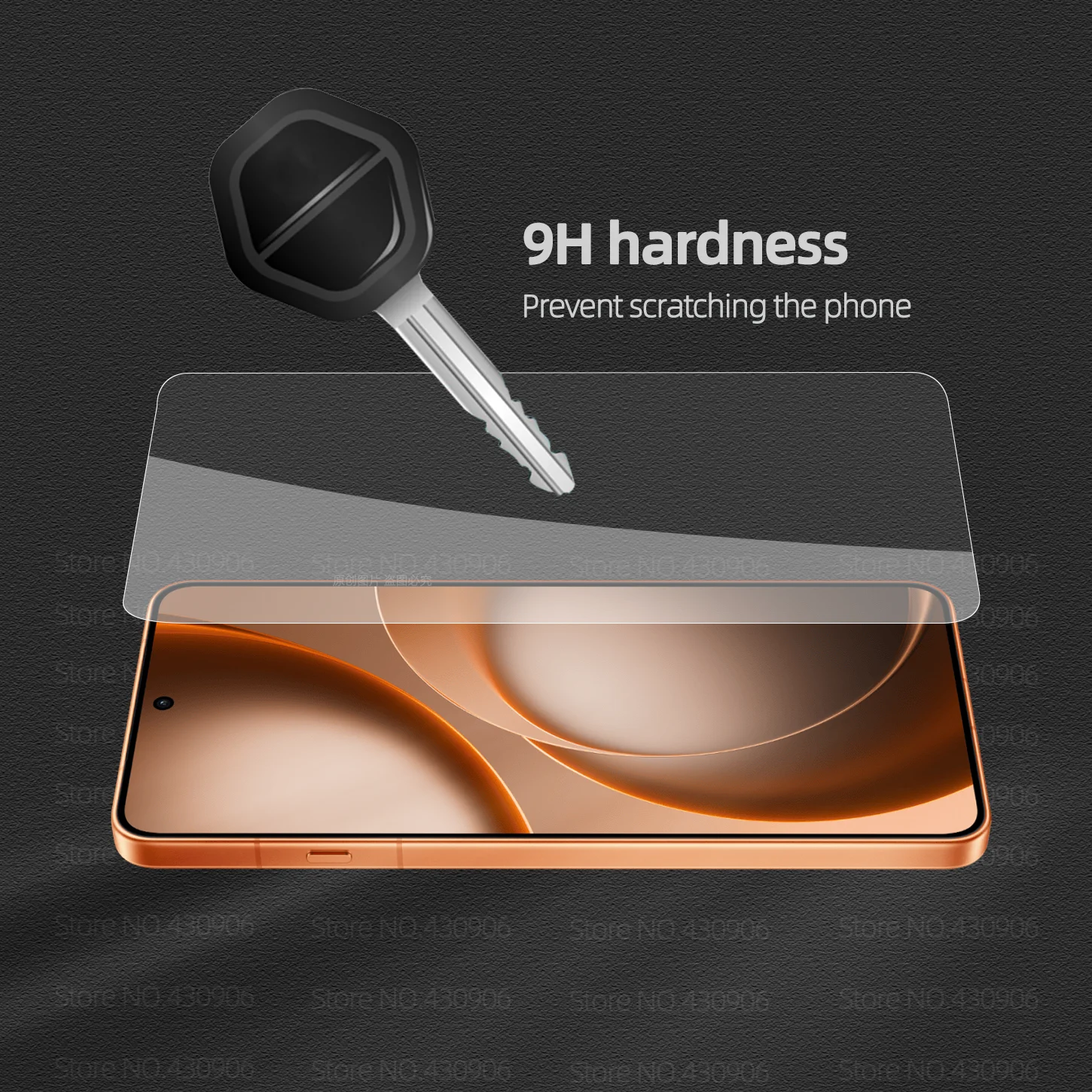 Für OPPO Find X9 Ultra Displayschutzfolie Hochwertige Transparente Schutzfolie aus Gehärtetem Glas 2.5D 9H Für OPPO Find X9 Ultra – Detail 3