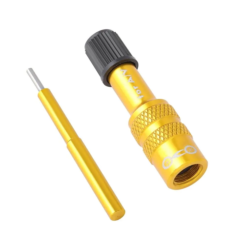 Adaptador válvula A/V Schrader para horquilla de bicicleta aluminio - imagen 2