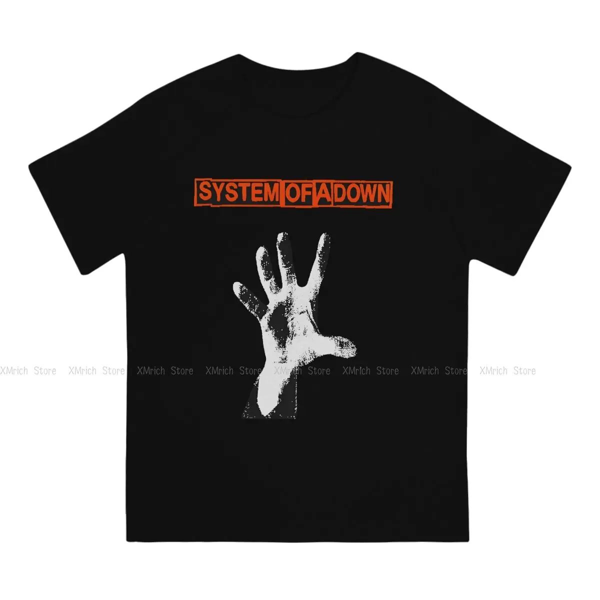 System Of A Down Creative TShirt for Men Impressive Round Neck Pure Cotton T Shirt Hip Hop Birthday Gifts Streetwear