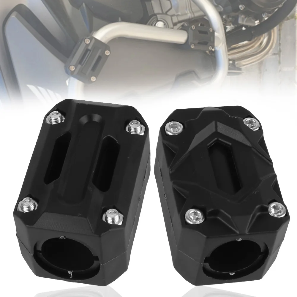 Decorative Block Crash Bar Motorcycle Engine Guard Protector for Honda Engine Bumper Guard Blocks Fit for 22/25/28mm