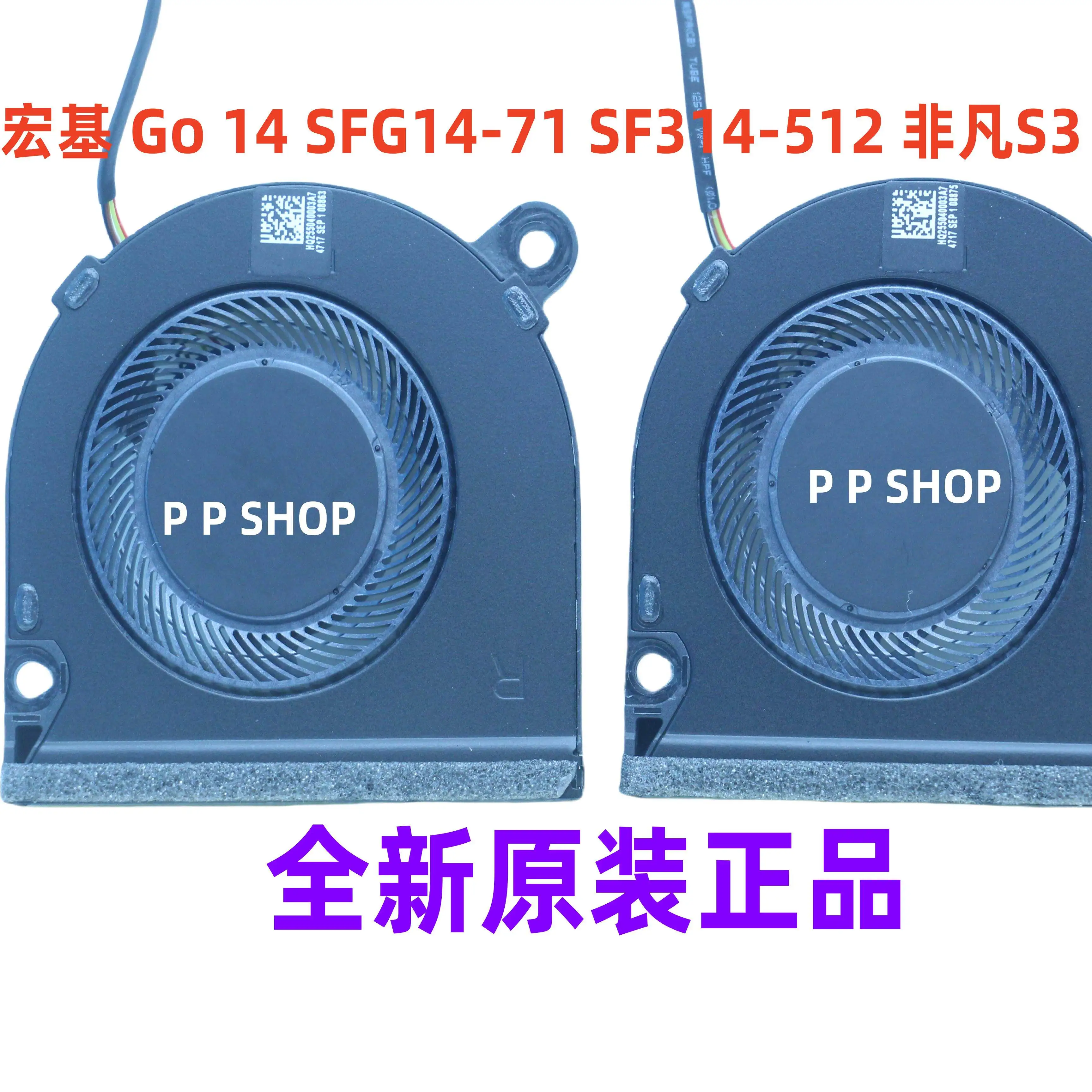 Ventilador de Resfriamento Substituto para Acer Go 14 SFG14-71 SF314-512 Swift S3 CT42 CT10 Ventilador de Resfriamento para Laptop de Alto Desempenho e Silencioso