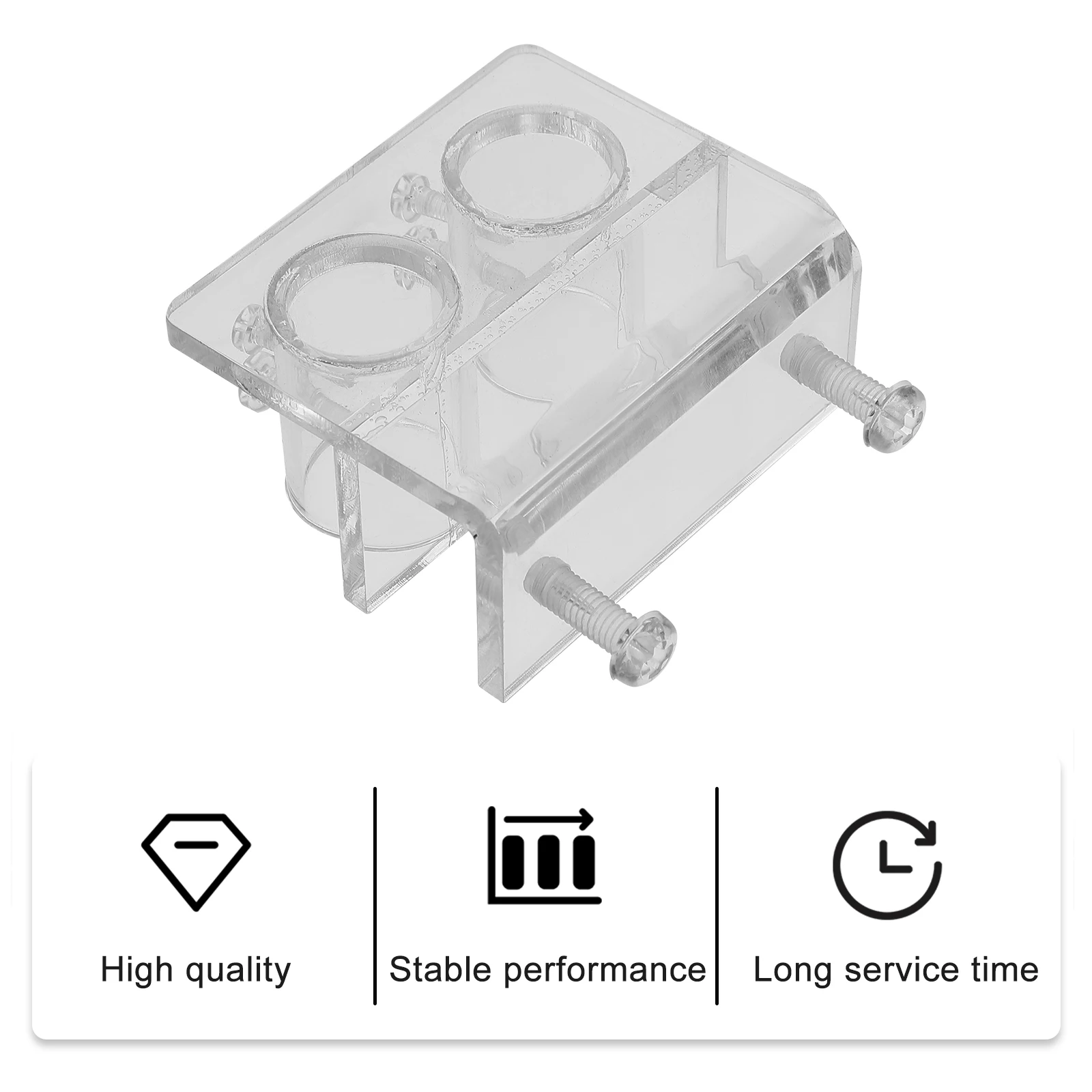 

Aquarium Tube Holder 12-16Mm Fixing Fish Tank Pipe For 5-15Mm Wall Transparent Hose Water Clip Aquarium Accessories Fish Tank