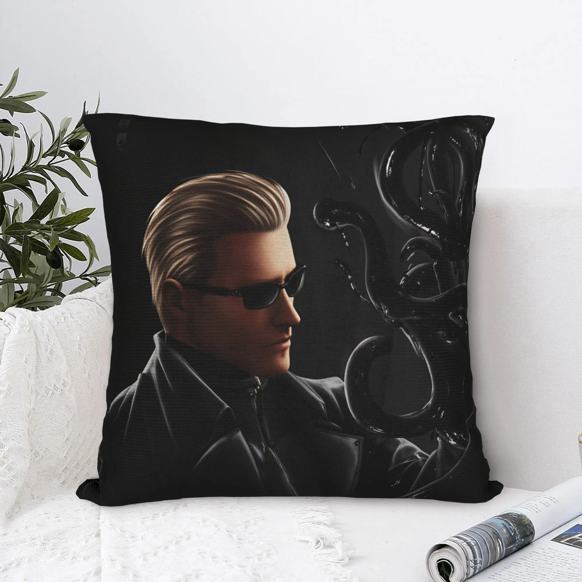 Pillow Case Albert Weskers  Soft  Pillow Cover For Chair Sofa Home Decor Retro Trendy Pillowcases