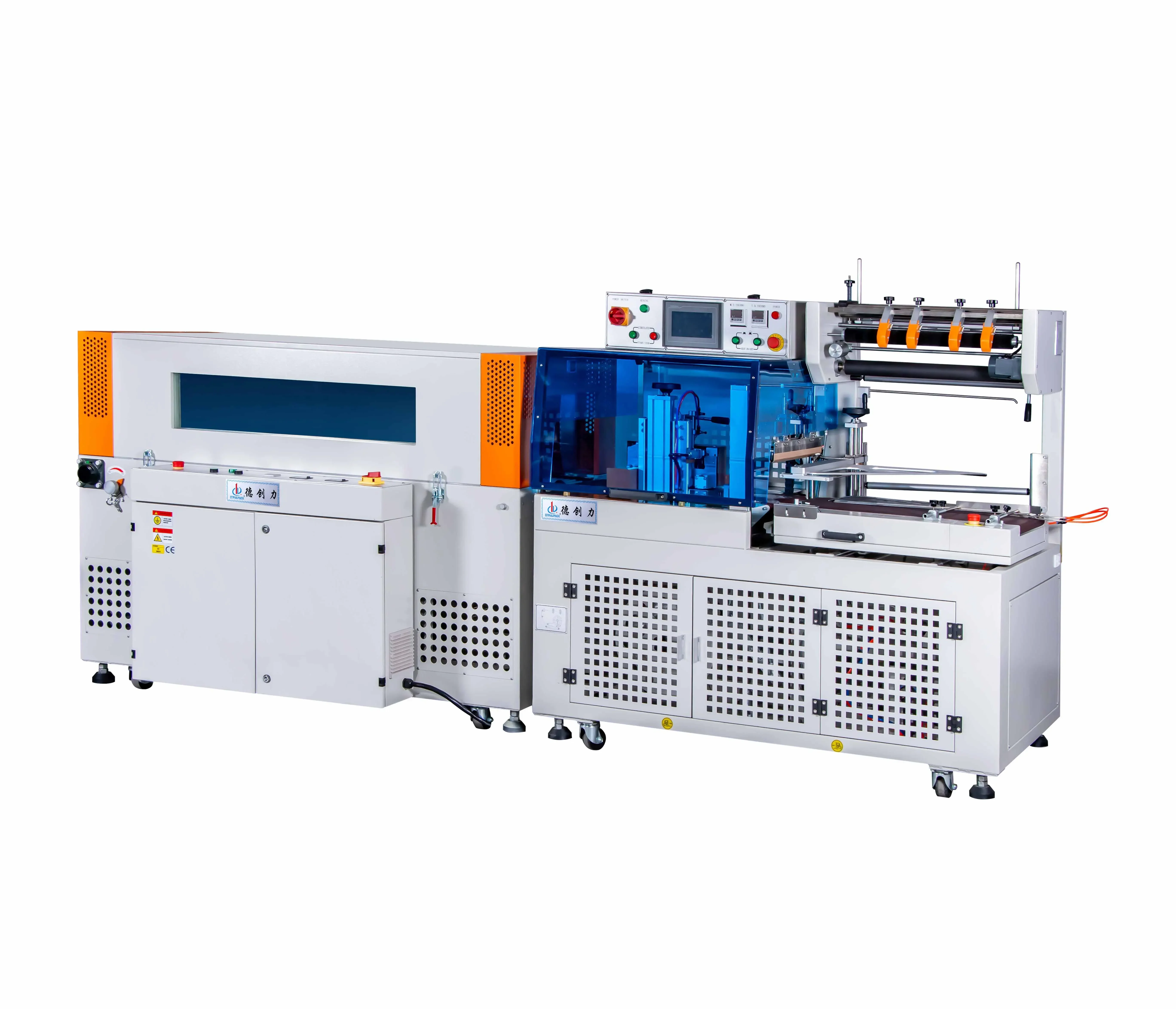 Fully Automatic Seal Cutting Heat Tunnel Wrapping Packaging L-sealer Machine Film Shrink Wrap Machine