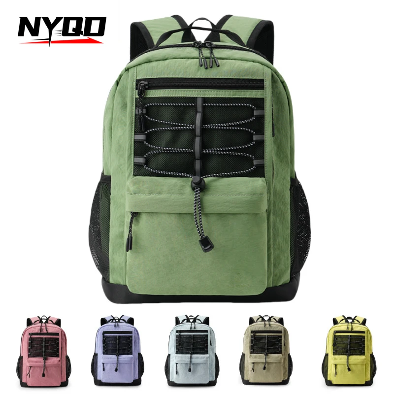 

Children Outdoor Backpack Women Fashion Casual Waterproof Environmental Protection Nylon Camping Hiking Back Pack Travel Bag