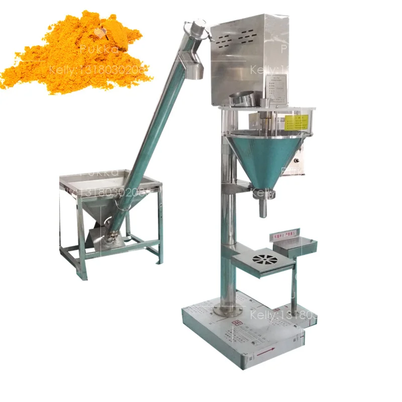 304 Stainless Steel Food Industry CE Approved Spice Powder Auger Filler Filling Machine