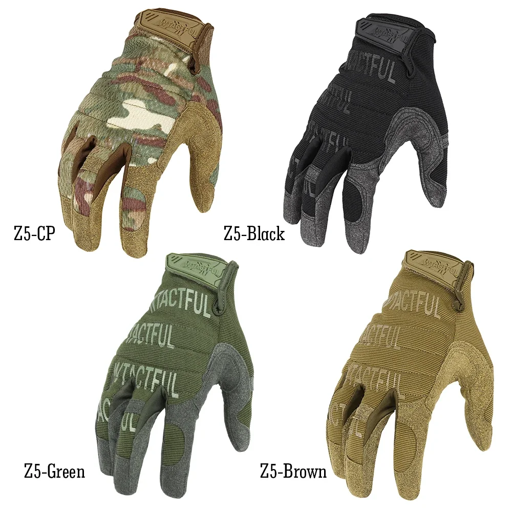 Outdoor Sports Cycling Tactical Gloves Full Finger Camo Glove Army Military Fitness Biking Shooting Bicycle Driving Men Mittens