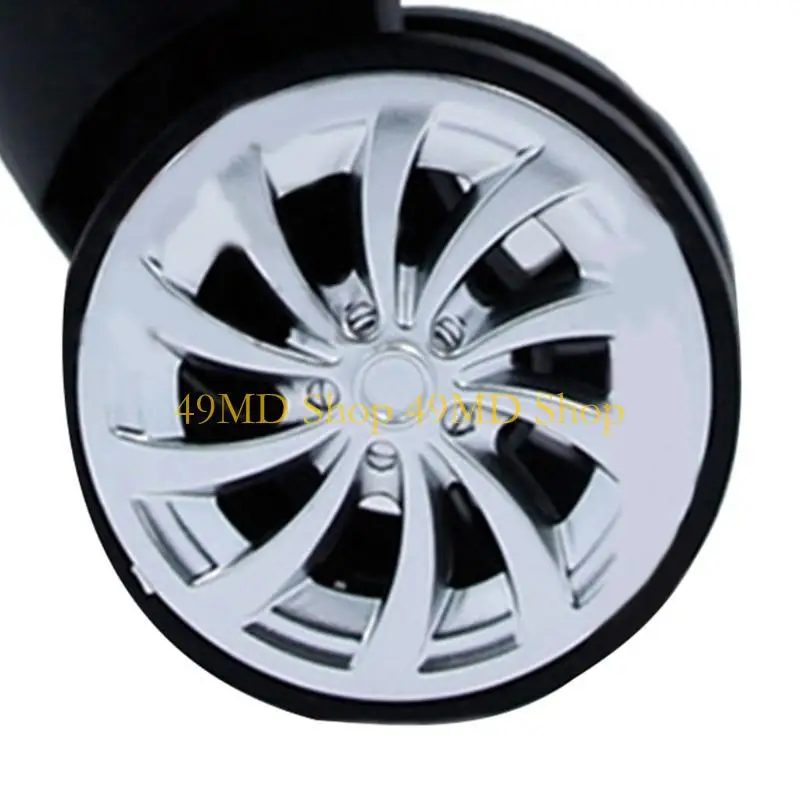 49MD 1 pair A18 Travel Suitcase Luggage Replacement Parts Universal 360 Degree Wheel Repair Accessories Trolley Wheel