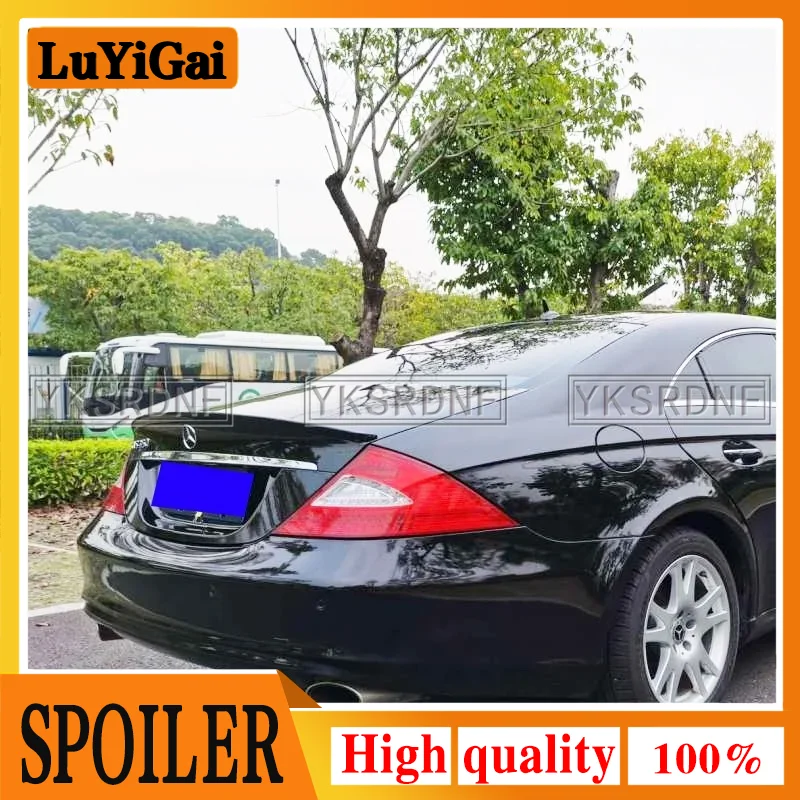 2005 To 2010 For Mercedes Benz CLS W219 Coupe 2 Door CLS350 CLS550 AMG Style Rear Spoiler Wing Trunk Lip High Quality ABS