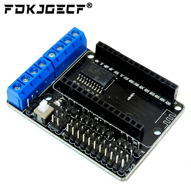 L293D для ESP8266 ESP-12E двойной модуль высокой мощности H-моста для беспроводного WIFI NodeMcu плата драйвера двигателя для WIFI V3 CP2102